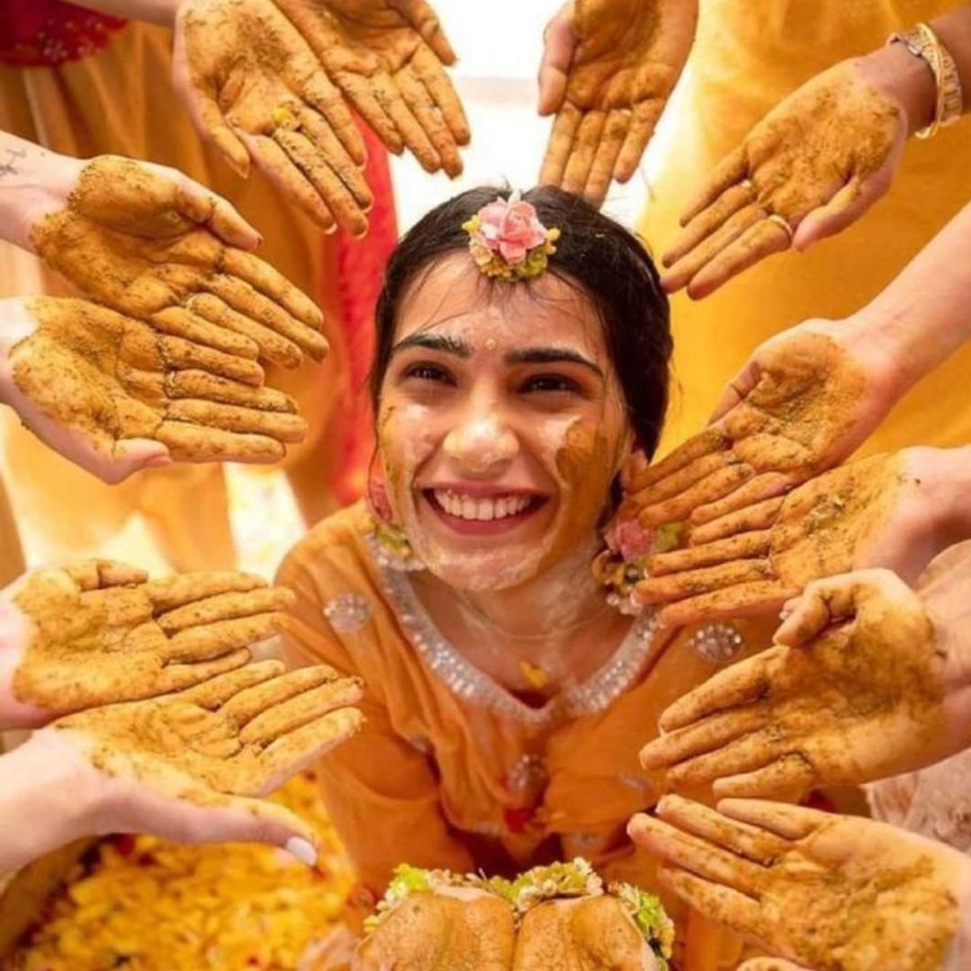 4 — Indian wedding photography pose by Bajaj Films
